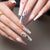 12 Sizes-24 Pcs Press On Nails JP2520