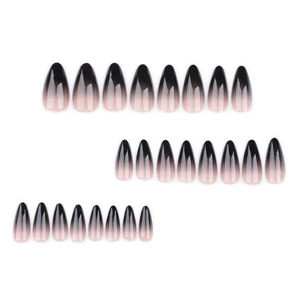12 Sizes-24 Pcs Press On Nails JP3418