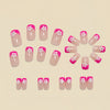 12 Sizes-24 Pcs Press On Nails Y1678