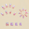 12 Sizes-24 Pcs Press On Nails Y577