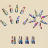 12 Sizes-24 Pcs Press On Nails Y722