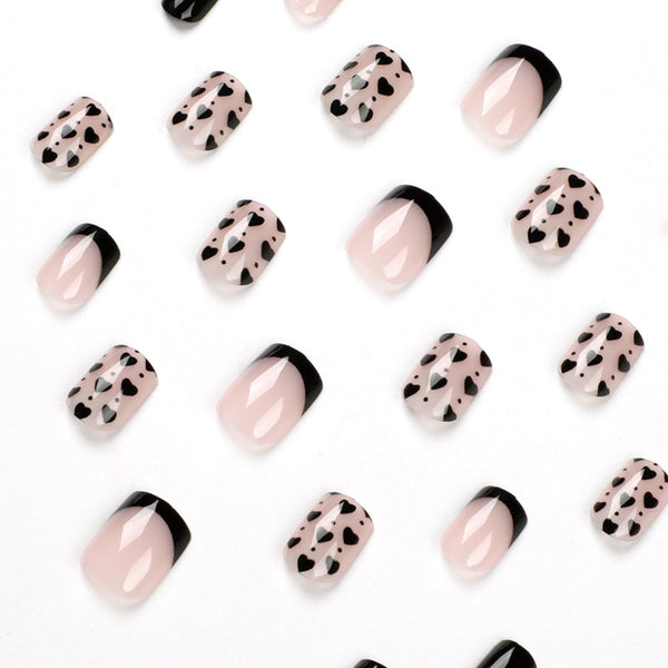 12 Sizes-24 Pcs Press On Nails JP1835