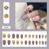 12 Sizes-24 Pcs Press On Nails R241
