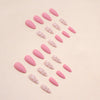 12 Sizes-24 Pcs Press On Nails W602