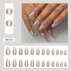 12 Sizes-24 Pcs Press On Nails W332