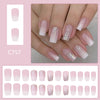 12 Sizes-24 Pcs Press On Nails C757