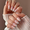 12 Sizes-24 Pcs Press On Nails JP4068