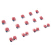 12 Sizes-24 Pcs Press On Nails R404