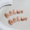 12 Sizes-24 Pcs Press On Nails R833