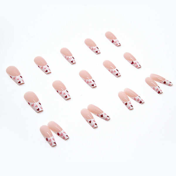 12 Sizes-24 Pcs Press On Nails W085