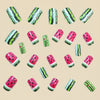12 Sizes-24 Pcs Press On Nails Y731