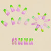 12 Sizes-24 Pcs Press On Nails Y1022