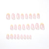 12 Sizes-24 Pcs Press On Nails JP1772
