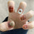 12 Sizes-24 Pcs Press On Nails R822