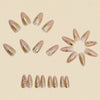 12 Sizes-24 Pcs Press On Nails y2038-24
