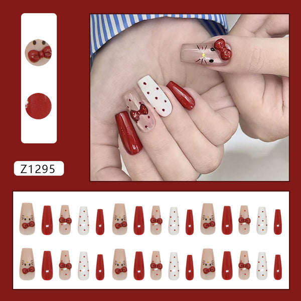 30 Pcs Press On Nails Z1295
