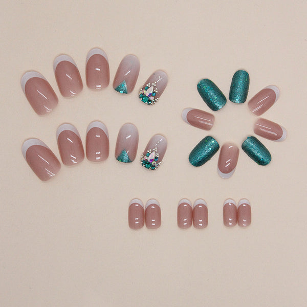 12 Sizes-24 Pcs Press On Nails Z772