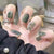 12 Sizes-24 PcsPress On Nails R956