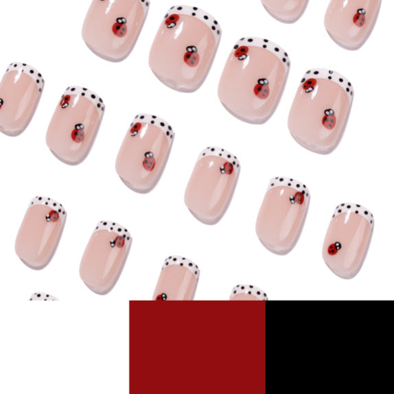 12 Sizes-24 Pcs Press On Nails JP4400