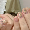 12 Sizes-24 Pcs Press On Nails R442