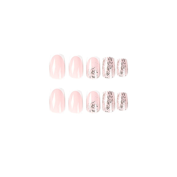 12 Sizes-24 Pcs Press On Nails JP2401