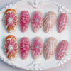 12 Sizes-24 Pcs Press On Nails y2034-30