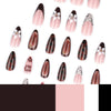 12 Sizes-24 Pcs Press On Nails JP4186