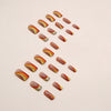 12 Sizes-24 Pcs Press On Nails W1225