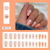 12 Sizes-24 Pcs Press On Nails W1181