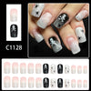 12 Sizes-24 Pcs Press On Nails C1128