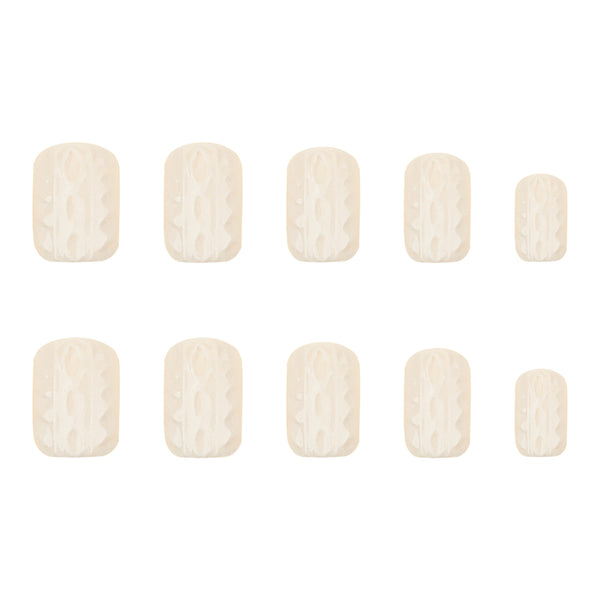 12 Sizes-24 Pcs Press On Nails JP3625