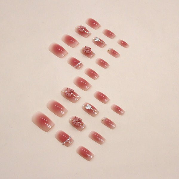 12 Sizes-24 Pcs Press On Nails Z830