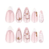 12 Sizes-24 Pcs Press On Nails JP4053