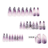 12 Sizes-24 Pcs Press On Nails JP3416