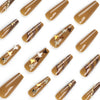 12 Sizes-24 Pcs Press On Nails JP2844