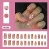 12 Sizes-24 Pcs Press On Nails W1684