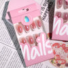12 Sizes-24 Pcs Press On Nails JL0704