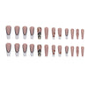 12 Sizes-24 Pcs Press On Nails Z822