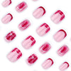 12 Sizes-24 Pcs Press On Nails JP3836