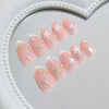 12 Sizes-24 Pcs Press On Nails Z1282