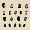 12 Sizes-24 Pcs Press On Nails D019