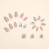 12 Sizes-24 Pcs Press On Nails W284