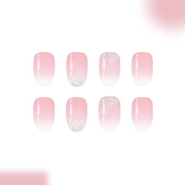 12 Sizes-24 Pcs Press On Nails C1590