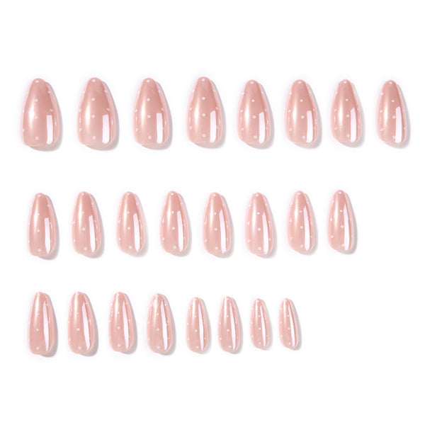 12 Sizes-24 Pcs Press On Nails JP4373