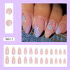 12 Sizes-24 Pcs Press On Nails W617