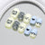 12 Sizes-24 Pcs Press On Nails K010