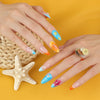12 Sizes-24 Pcs Press On Nails JP3900