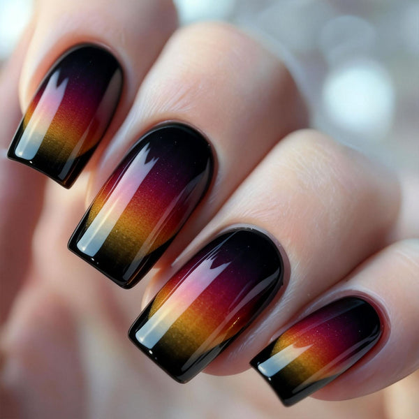 12 Sizes-24 Pcs Press On Nails Y1577-2