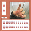 12 Sizes-24 Pcs Press On Nails R161