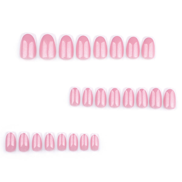 12 Sizes-24 Pcs Press On Nails JP3660